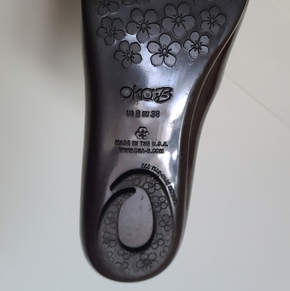 Oka-b Brown waterproof ballet flats, 8, 38EU, EUC - Picture 3 of 3